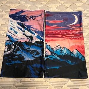 Bundle of 2 blackstrap ski neck gaiter/ balaclava collab Rachel Pohl